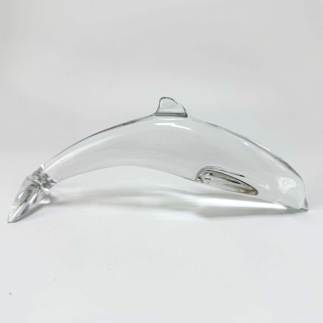 バカラ】イルカ 動物 置物 インテリア baccarat 人脈、恋愛