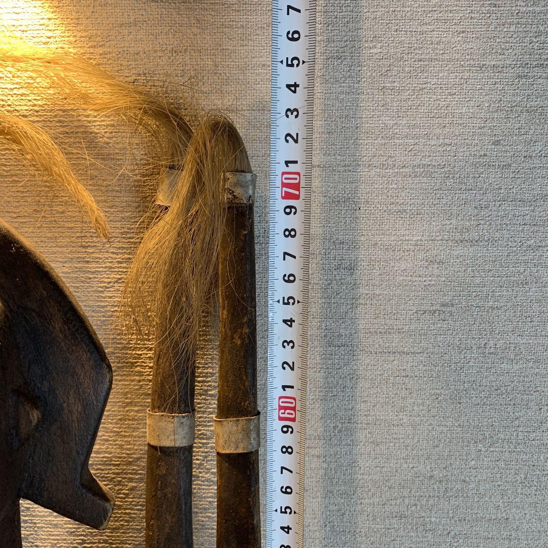 茶道具 仏具 払子 本白熊毛 堆朱柄 夜咄 利休忌 新品未使用