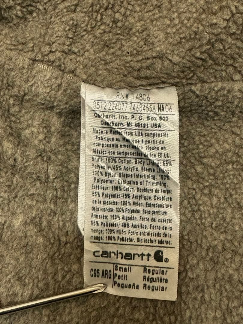 Carhartt カーハート 廃盤 ジャクソンコート モスグリーン S ダック
