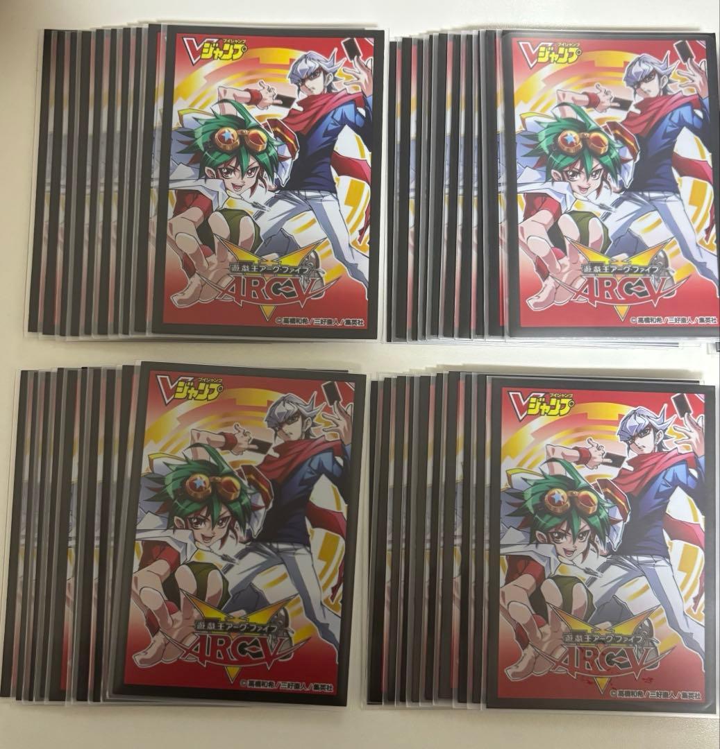 ガガガ学園 Vジャンプ 遊矢 赤馬 零児 スリーブ 72枚