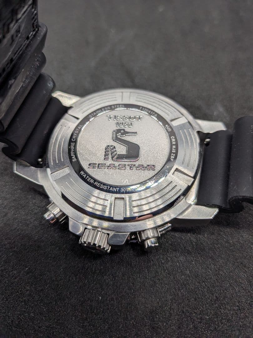 TISSOT　ティソ　シースター　クロノグラフ