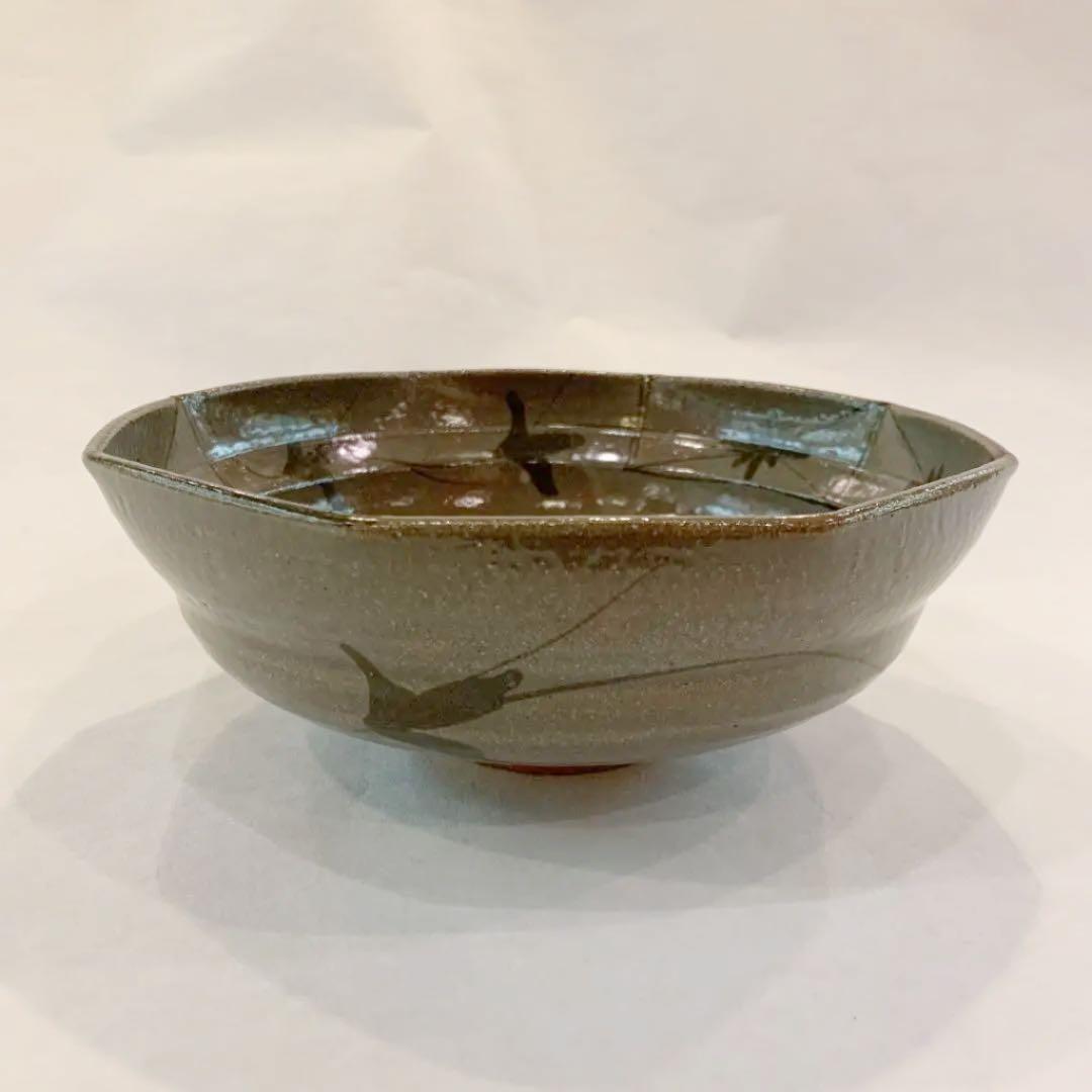 中里重利 絵唐津鉢