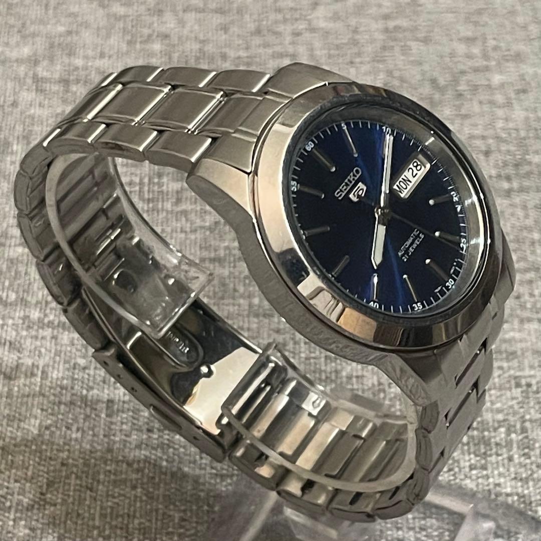 ニ*ン様 SEIKO 自動巻き腕時計 セイコー5 裏スケルトン 7S26-02W