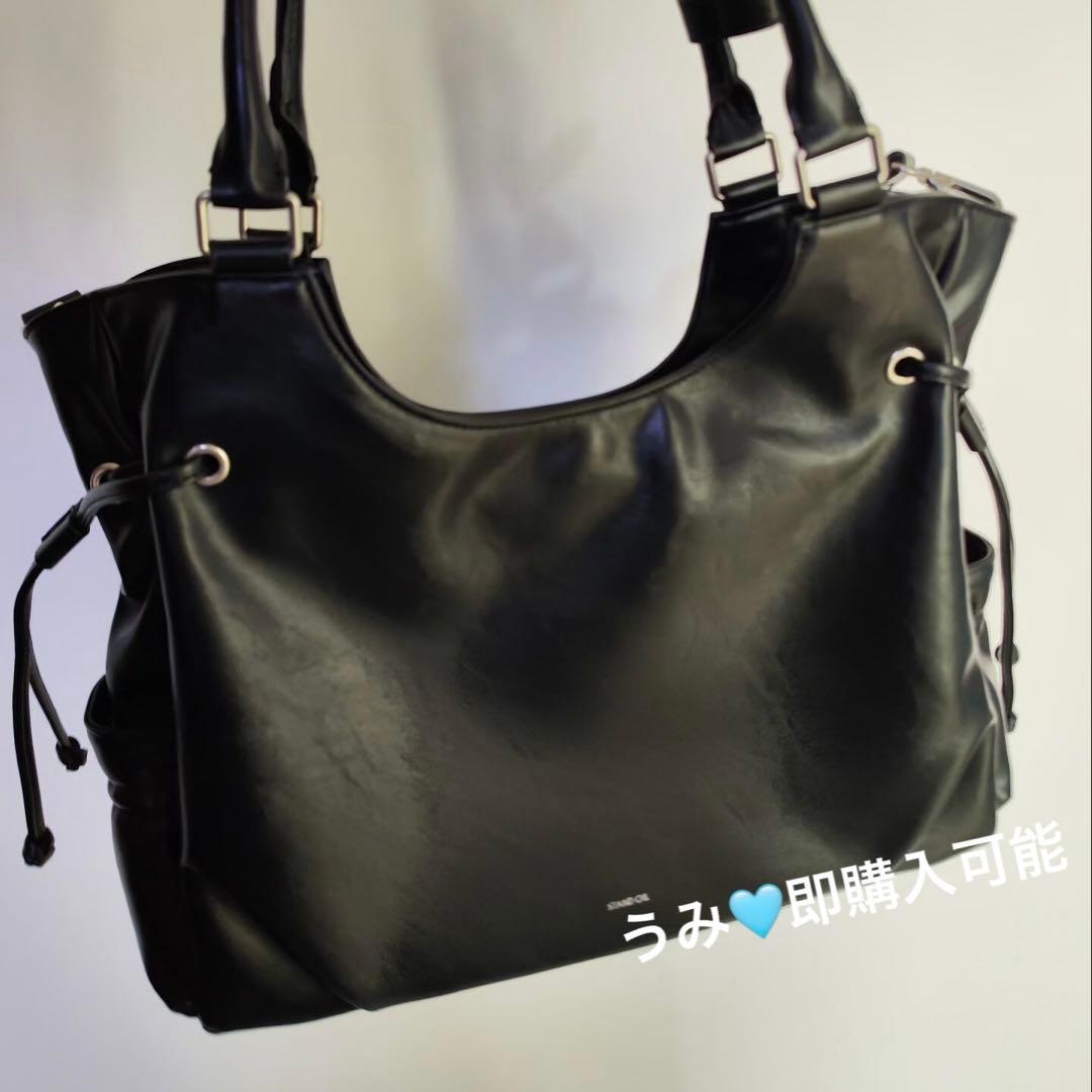 STAND OIL Breezy Bag ブラック ショルダーバッグ