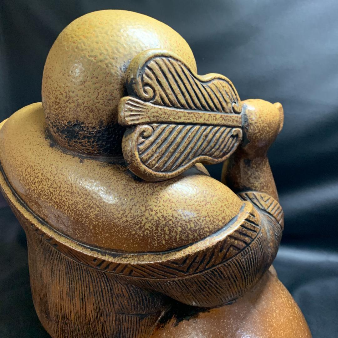 布袋ほていさん（大）中村陶器 信楽焼 - メルカリ