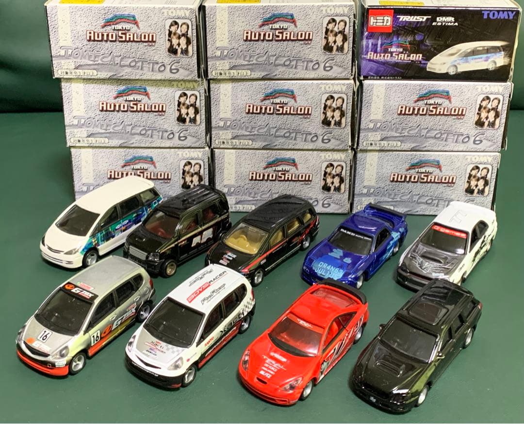 トミカ くじ6 オートサロン 9台セット