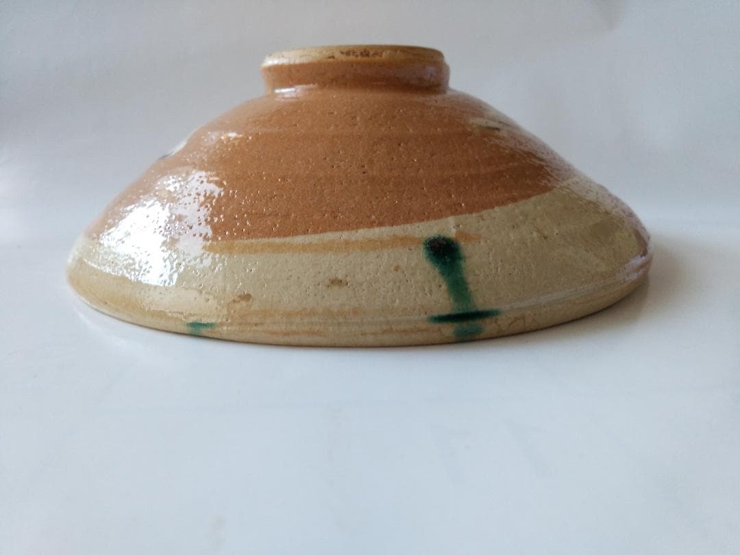 弥七田織部 茶碗 桃山窯 林英仁 作 共箱 栞 茶道具 抹茶碗 新品