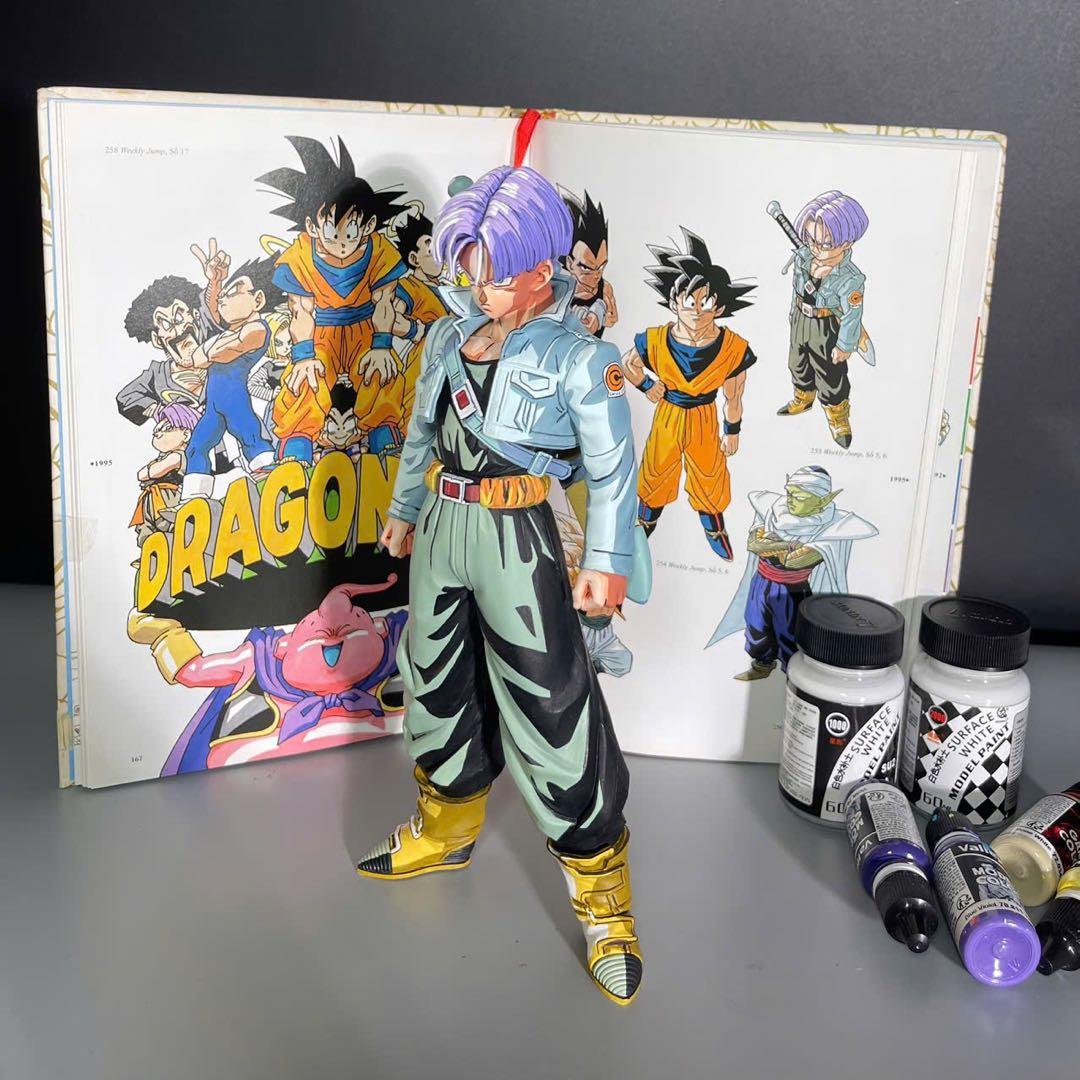 m*8様 ドラゴンボールZ トランクス　カスタム　改修 二次元リペイント　フィギ