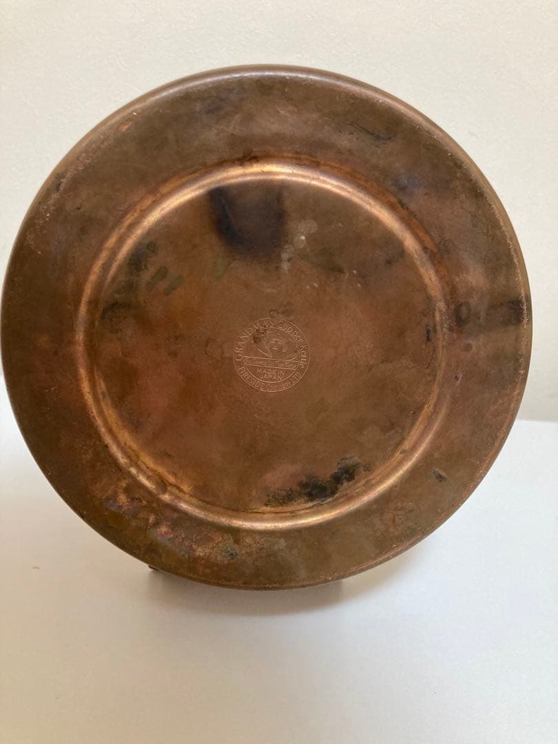 グランマーコッパーケトル　小　fireside旧ロゴ