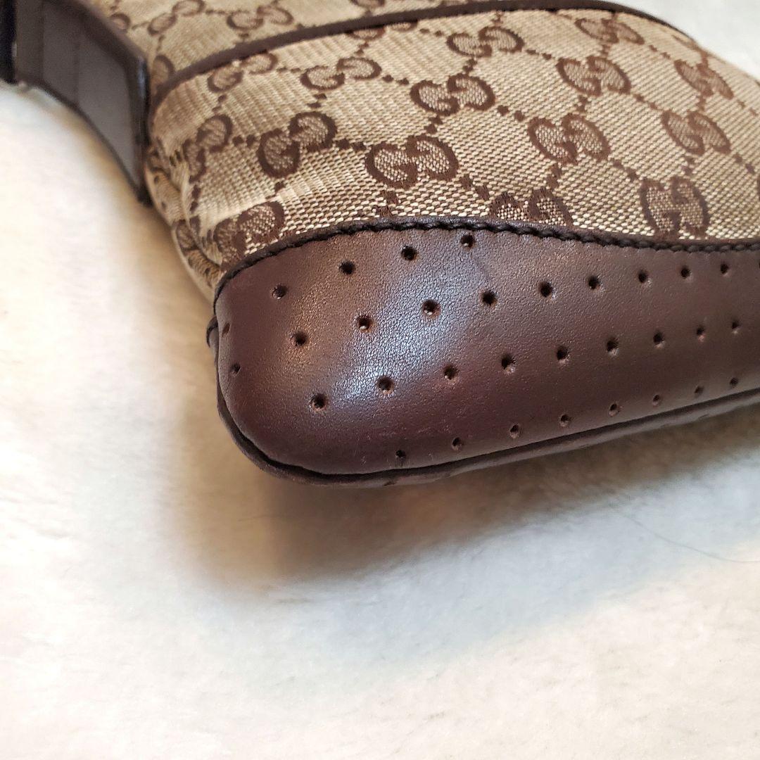 正規品 GUCCI グッチ GGキャンバス ミニ ショルダーバッグ 斜め掛け 鞄