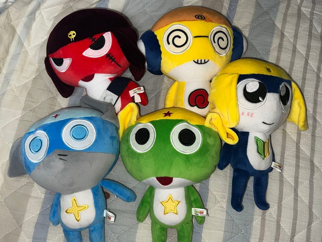 ケロロ軍曹ぬいぐるみ5種 ケロロ軍曹_くるみたぴぬい【コンプリートBOX