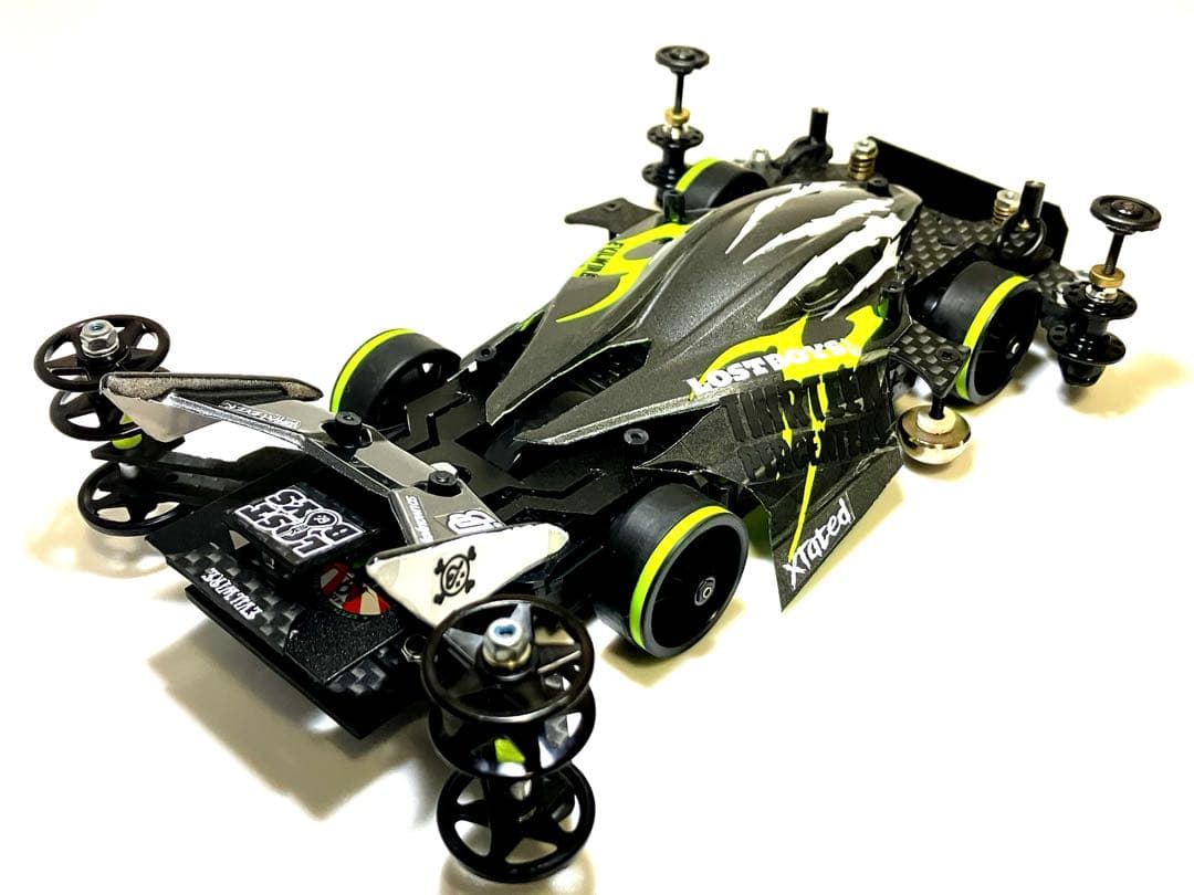 ミニ四駆　完成品　MSフレキ　デュアルリッジJr.