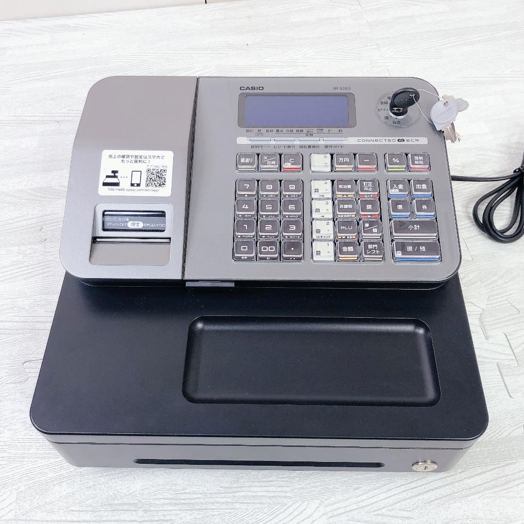 ☆CASIO☆SR-S200☆電子レジスター☆中古品☆