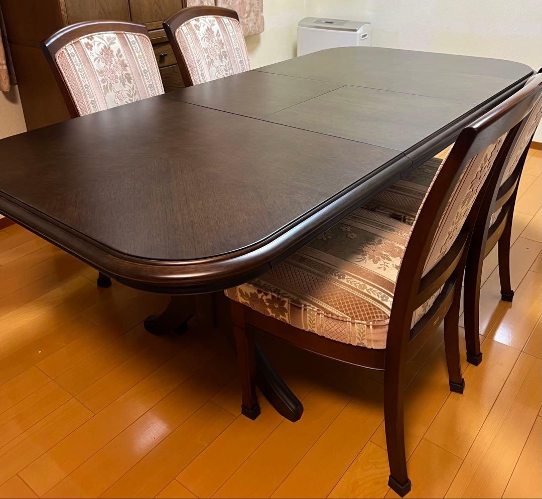 nao.12345　マルニ木工　ダイニングテーブル　幅可変タイプ