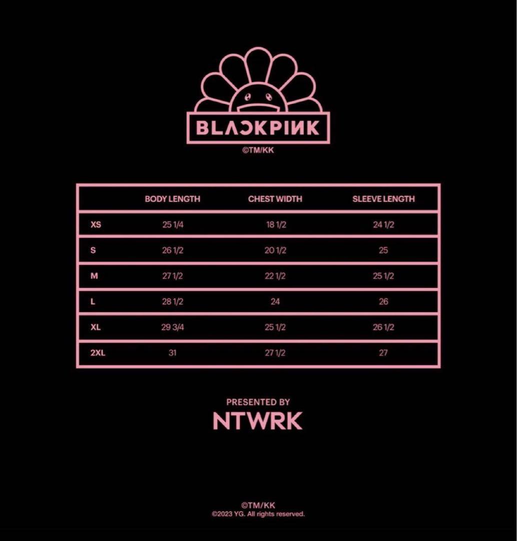 BLACKPINK × 村上隆　コラボパーカー XL