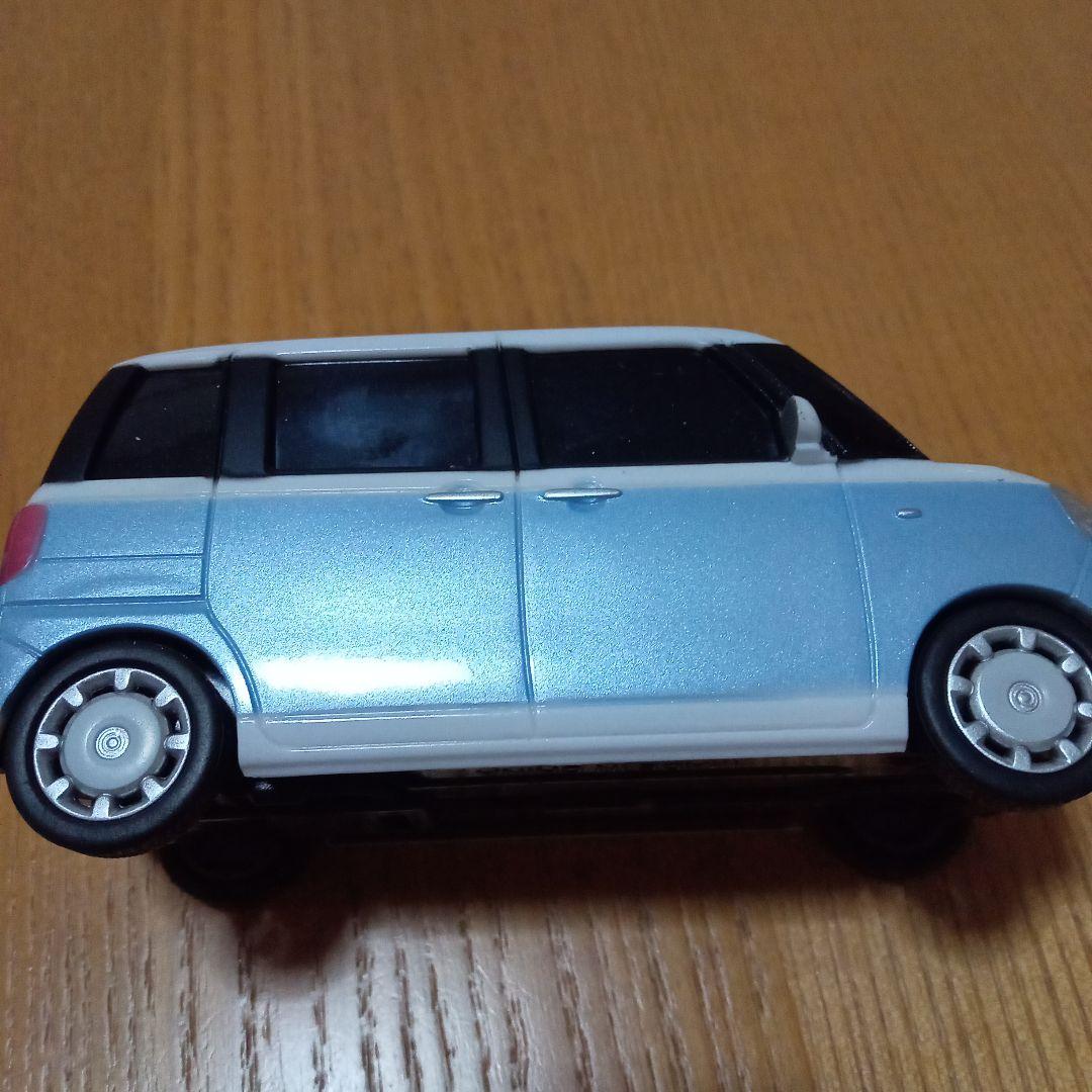 ダイハツ　ムーヴキャンバス　ミニカー　DAIHATSU　キャンバス　水色