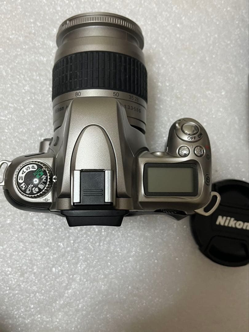 Nikon 一眼レフカメラ シルバー レンズ付きジャンク品