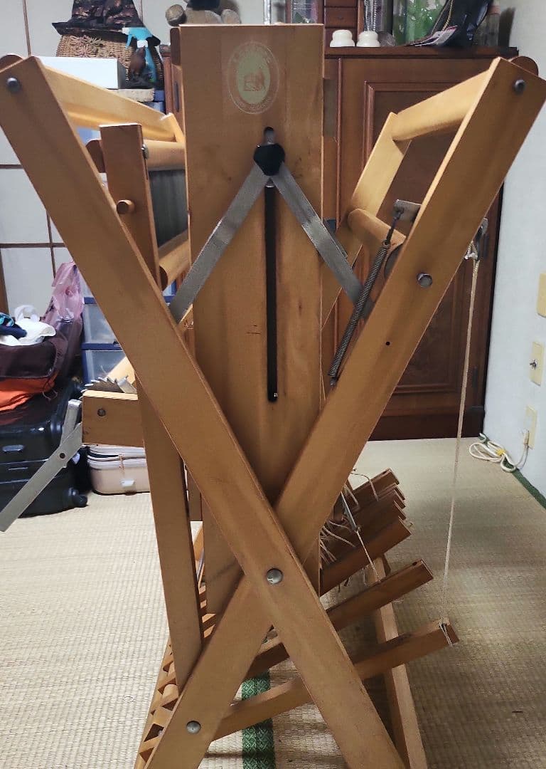 機織り機 ルクルーク社 /60cm 4枚綜絖 / 折り畳み式 説明詳細必読