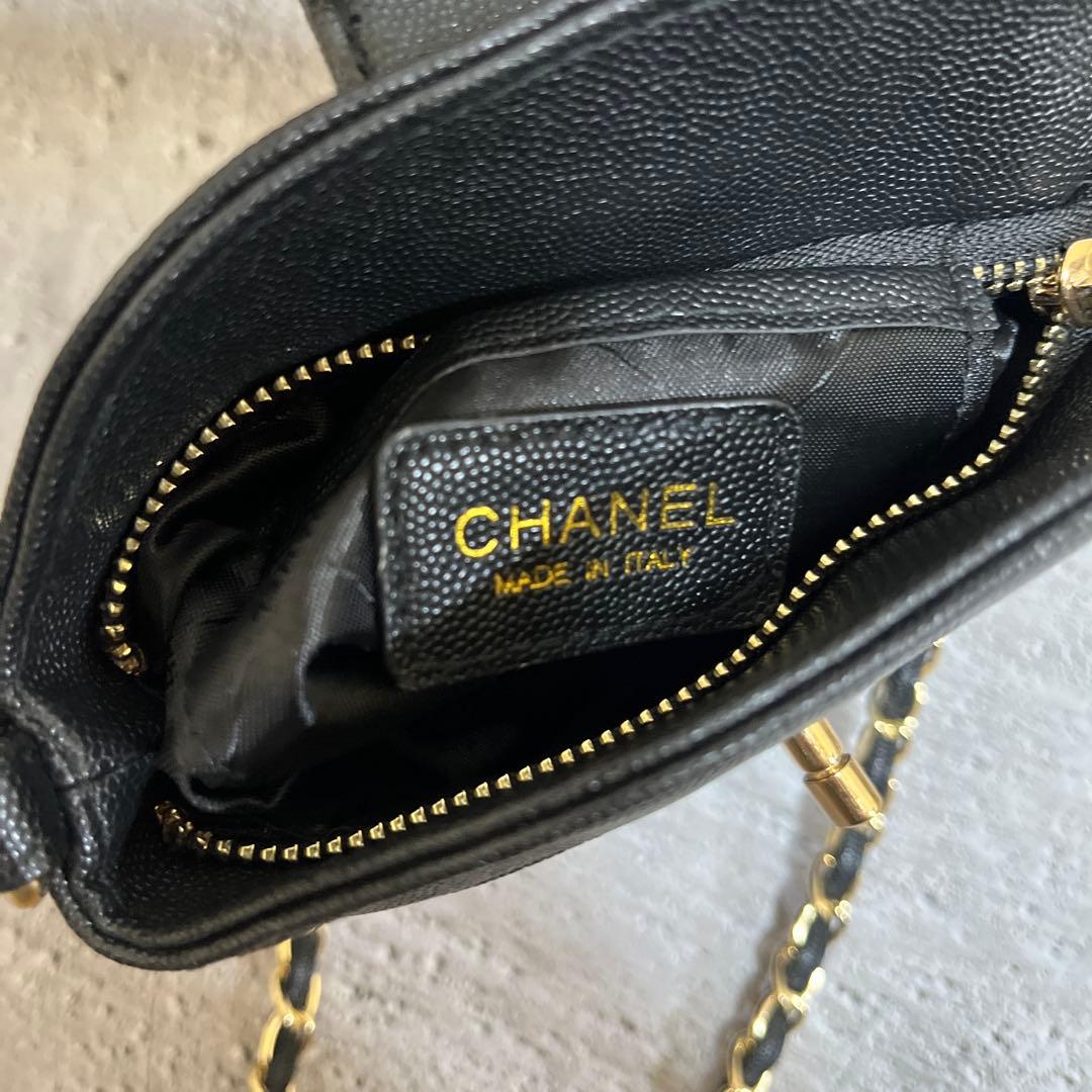 シャネルノベルティミニショルダー　ショルダーバッグ　2way バケット型