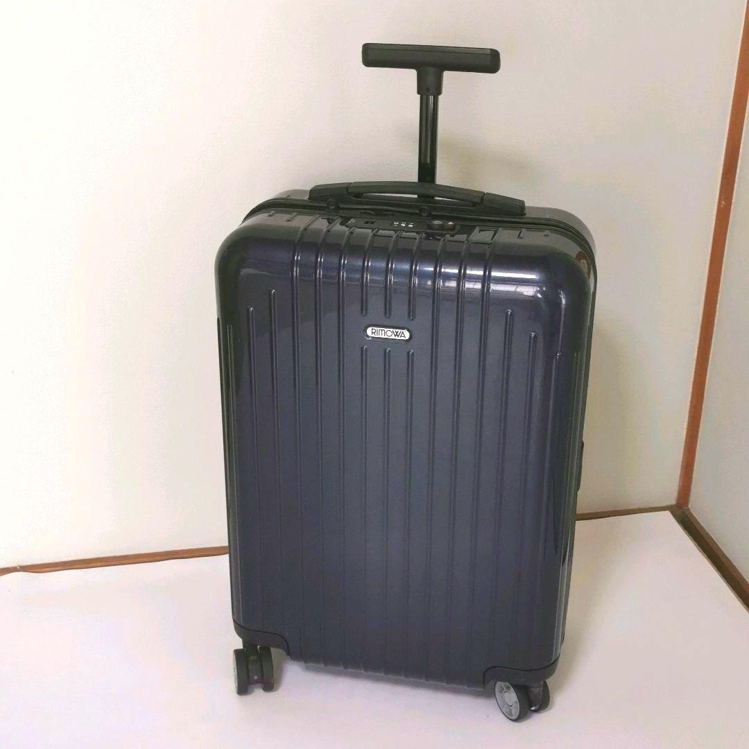 希少廃盤モデル✨リモワ サルサエアー 34L 4輪 機内持ち込み TSA 紺色 廃盤 リモワ サルサエアー 最大容量 105L 4輪 TSAロック ネイビー
