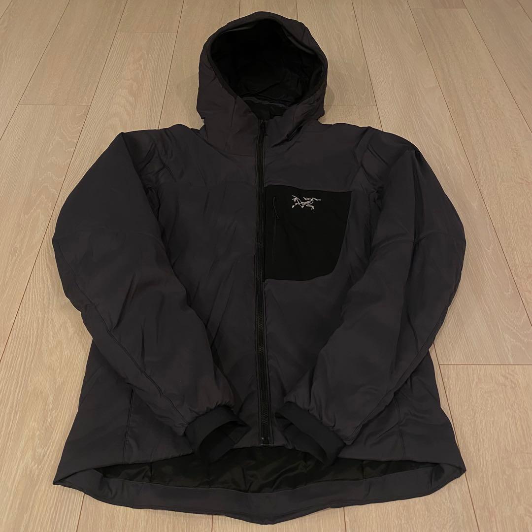 美品 Arc’teryx アークテリクス プロトンLTフーディ ダークグレー S