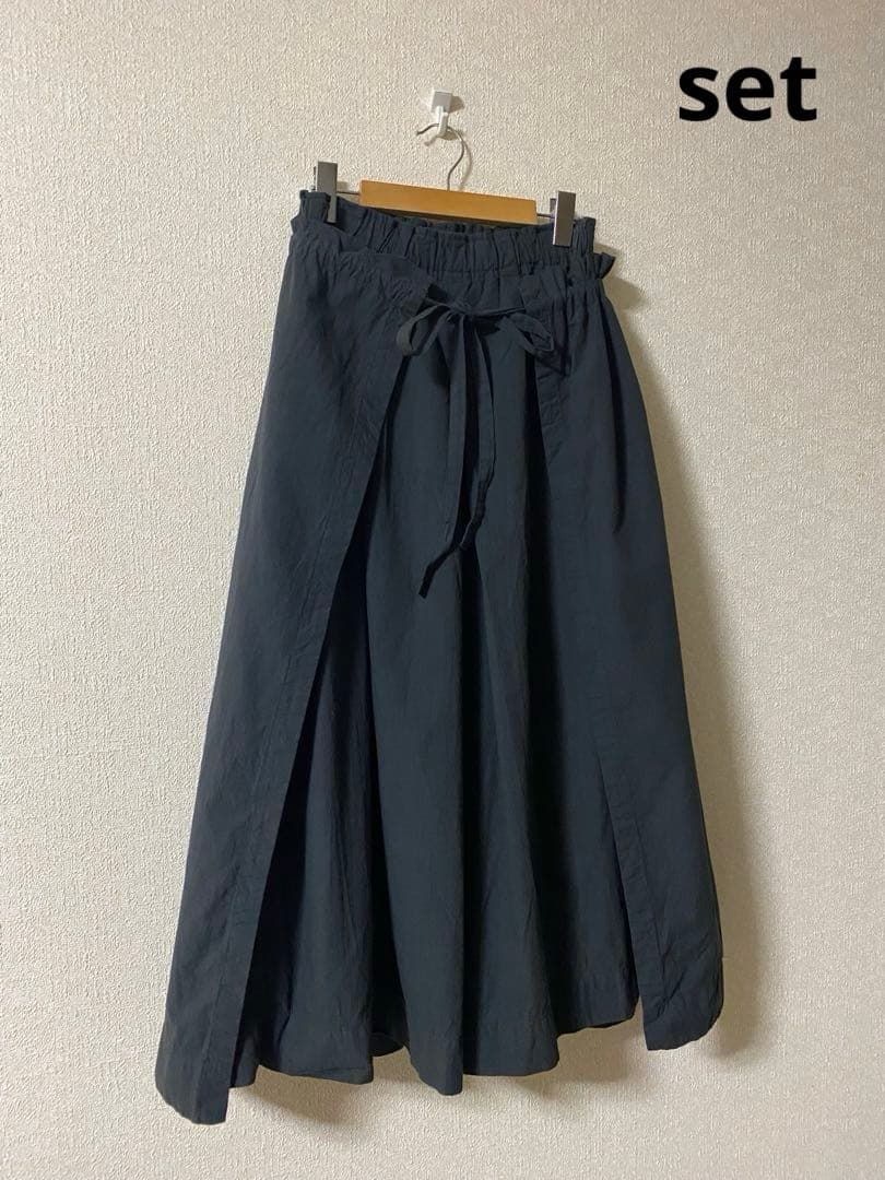 【新品】Véritécoeur ヴェリテクール　ラップインハカマパンツ