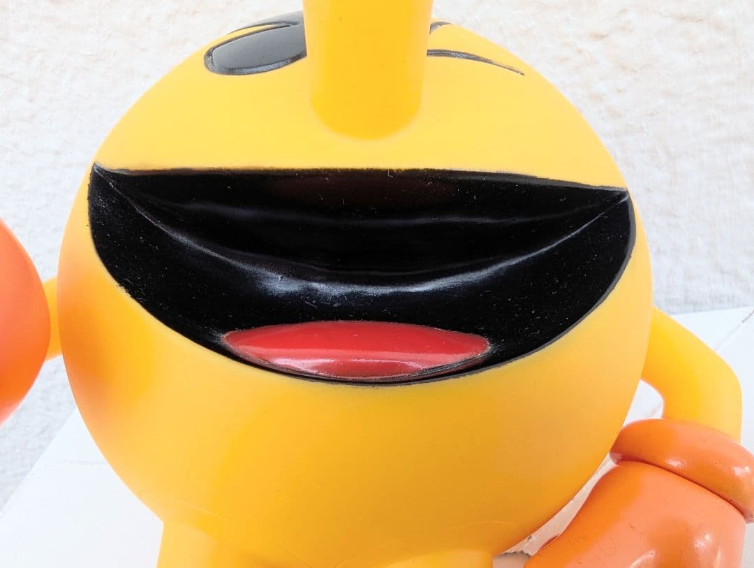 超レア&美品【パックマン フィギュア貯金箱(1999/中古のプライズ品