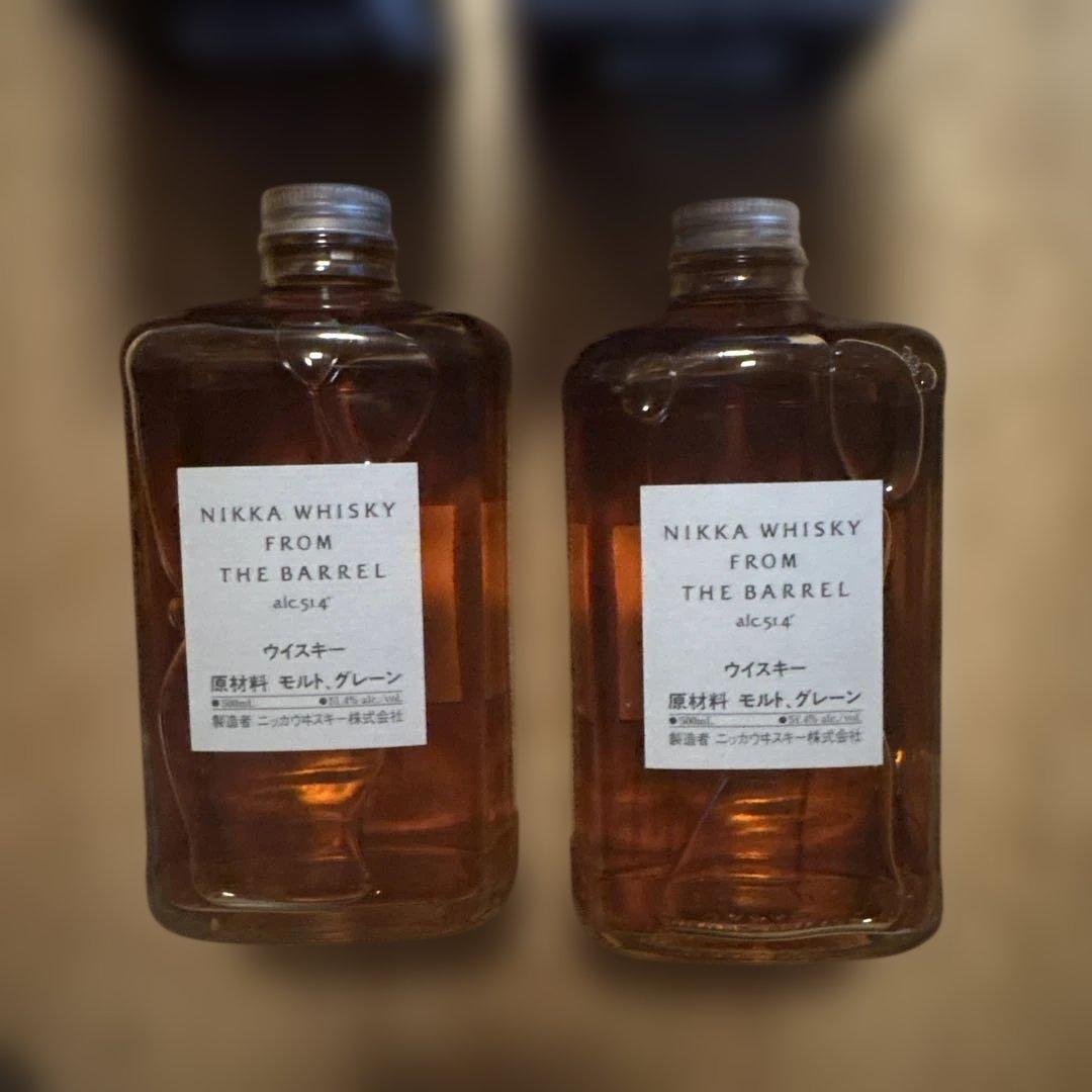 ニッカ フロムザバレル 500ml 2本セット - メルカリ