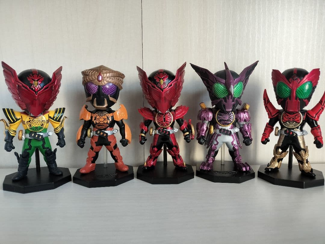 ワールドコレクタブルフィギュア　仮面ライダーオーズ21体セット（ケース付き）