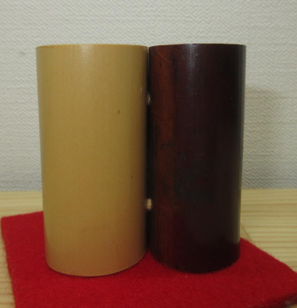 送料込【逢絢亭・新品】茶道具 竹三ツ輪蓋置 表千家好