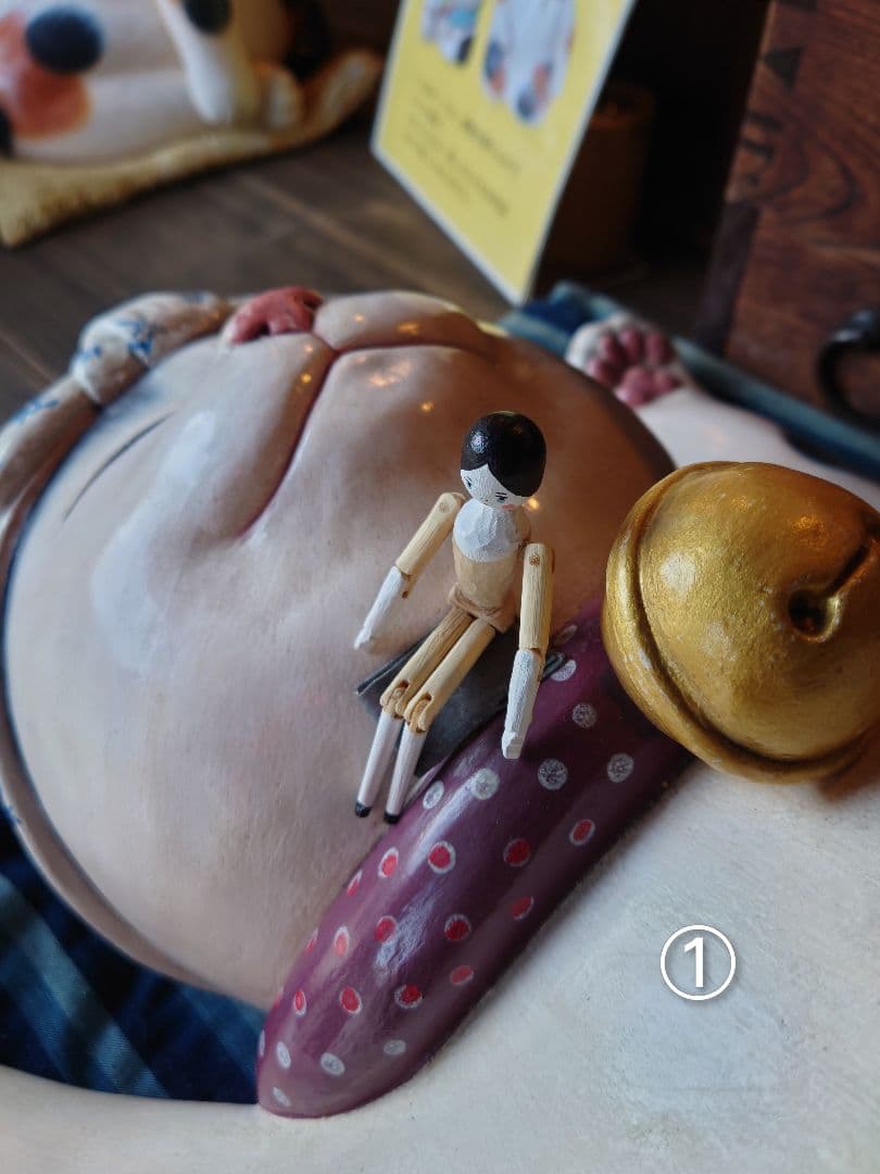 Jack Lou様専用㉒ ミニチュア ペグドール ハンドメイド アンティーク風