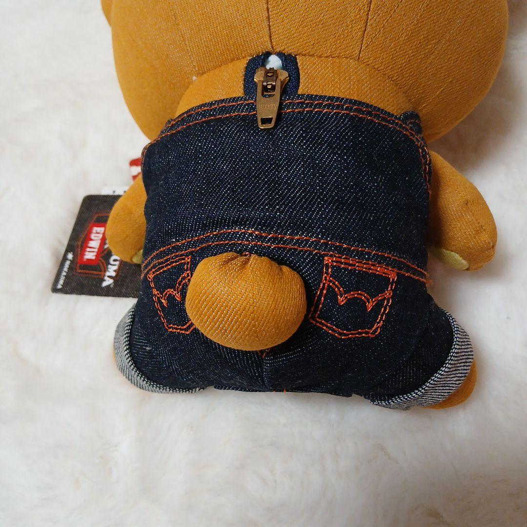 【紙タグ付き】リラックマ エドウィン EDWIN ぬいぐるみ デニム
