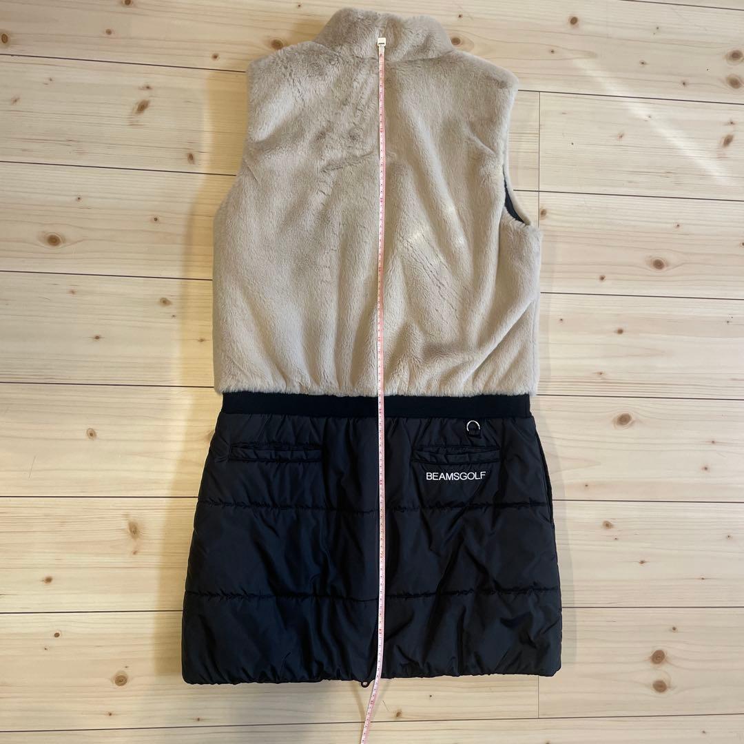 ビームスゴルフ　ボア中綿ワンピース