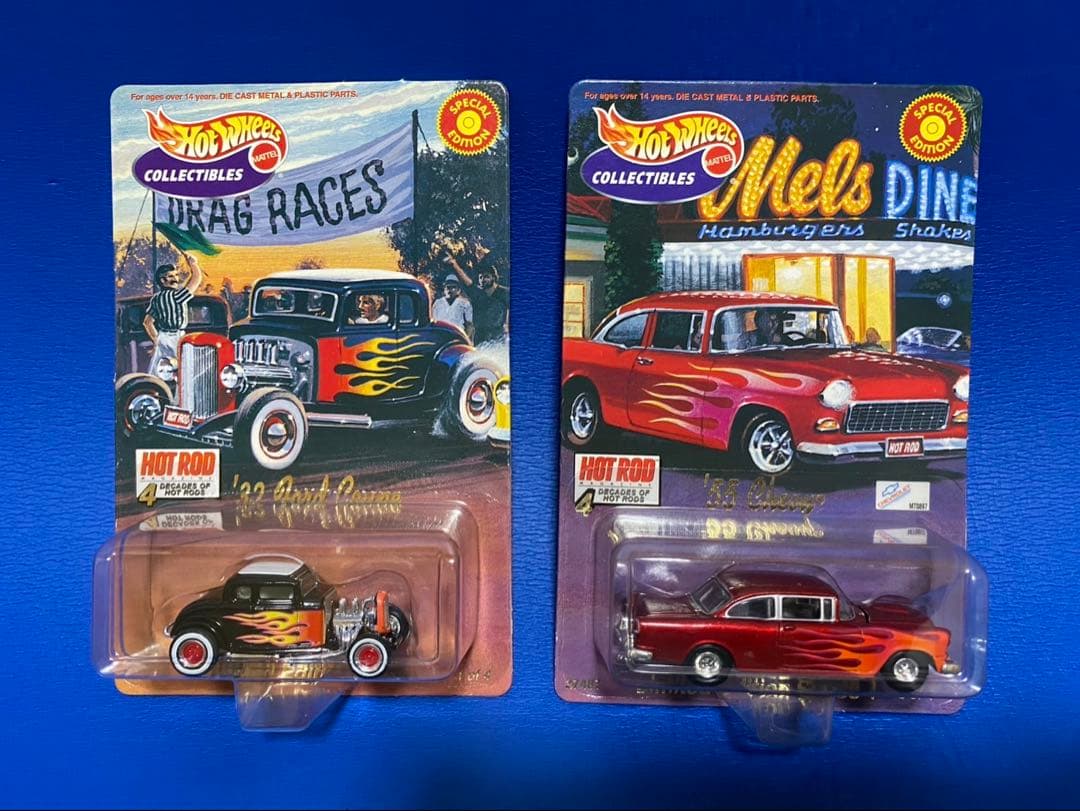 Hot Wheels 55 Chevy & Drag Races セット