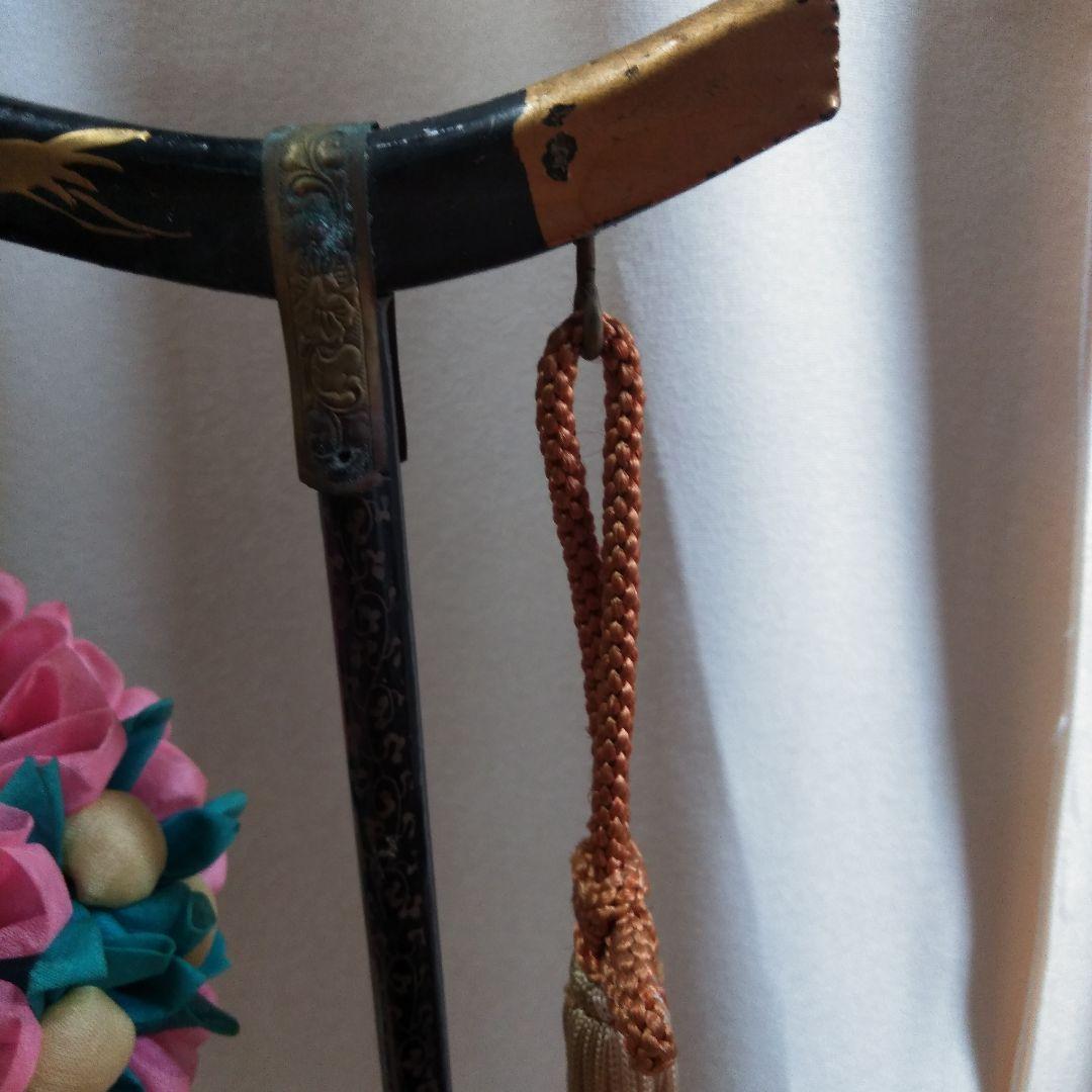 古Aー5　　雛飾り　 吊りくす玉飾り　つまみ細工