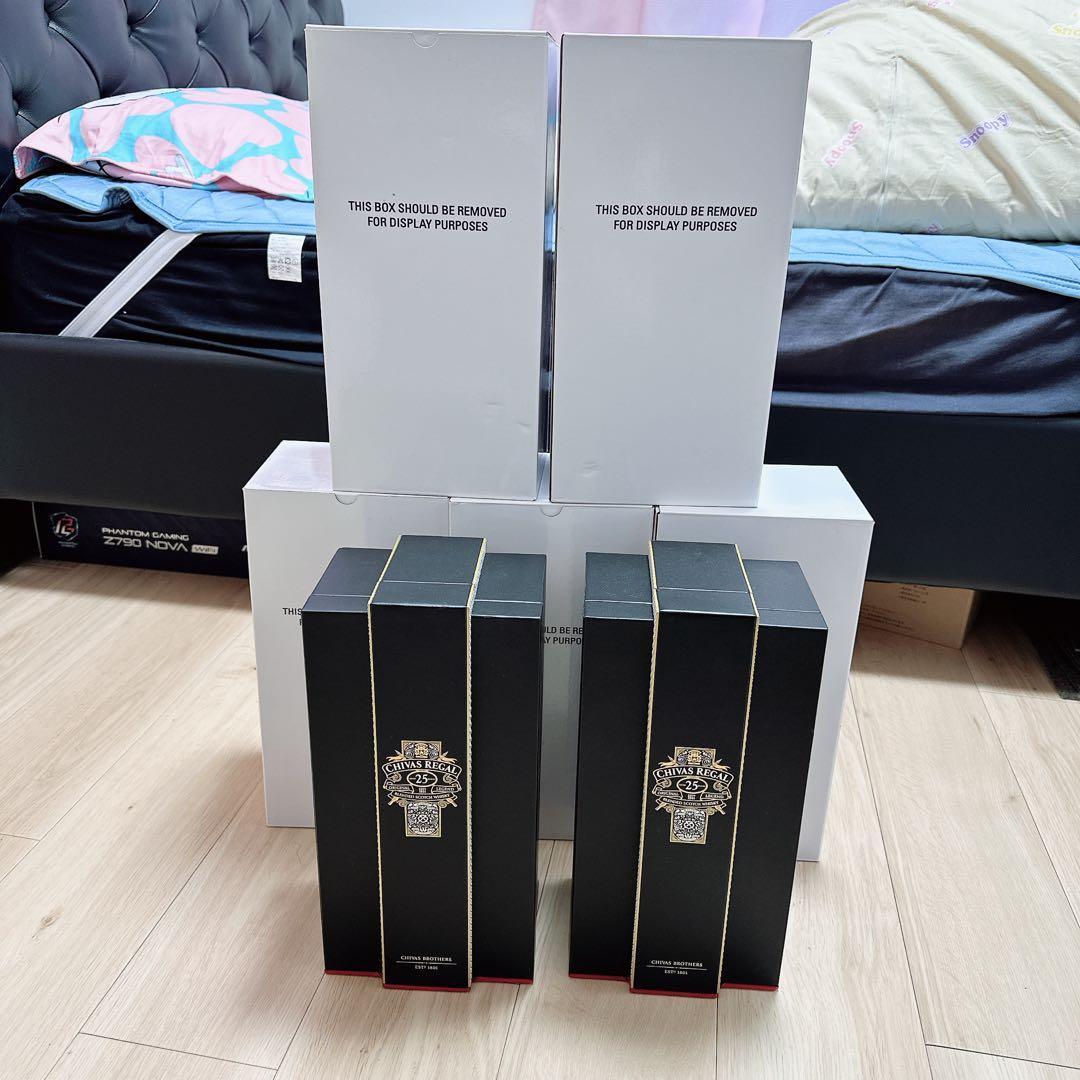 Chivas Regal シーバスリーガル　25年 空ボトル　空瓶 X7 2026年最新】シーバスリーガル 25の人気アイテム - メルカリ