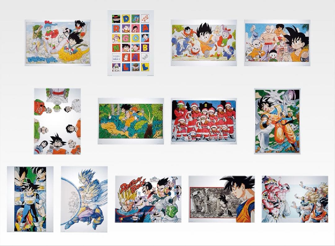 一番くじドラゴンボール40th H賞鳥山明カラーイラストクリアポスター ドラゴンボール40周年一番くじ 鳥山明カラーイラストクリアポスター