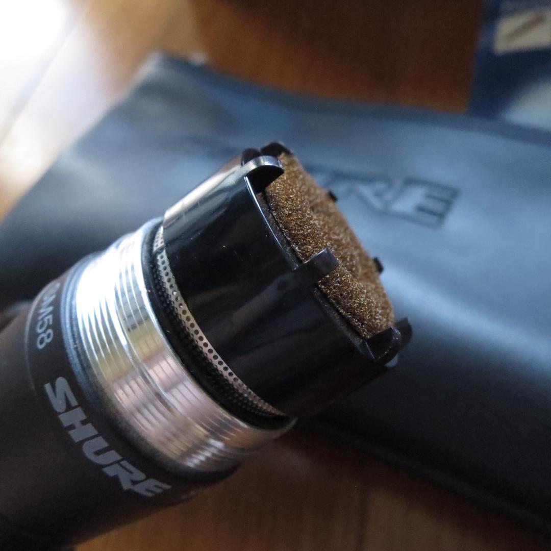 SHURE SM58-LC マイクケーブル付き