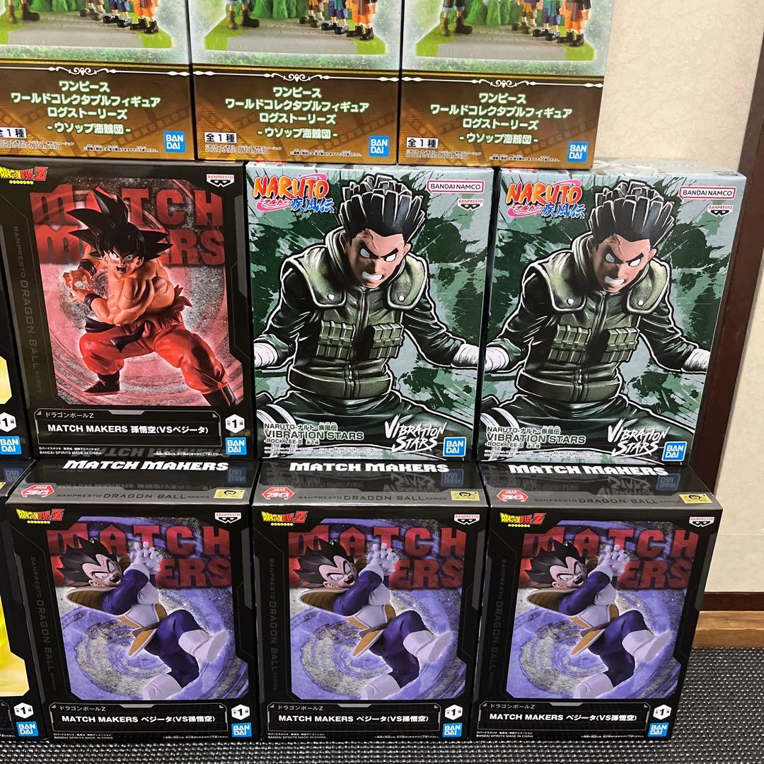 プライズフィギュアまとめ売り18点新作ドラゴンボールワンピースナルト