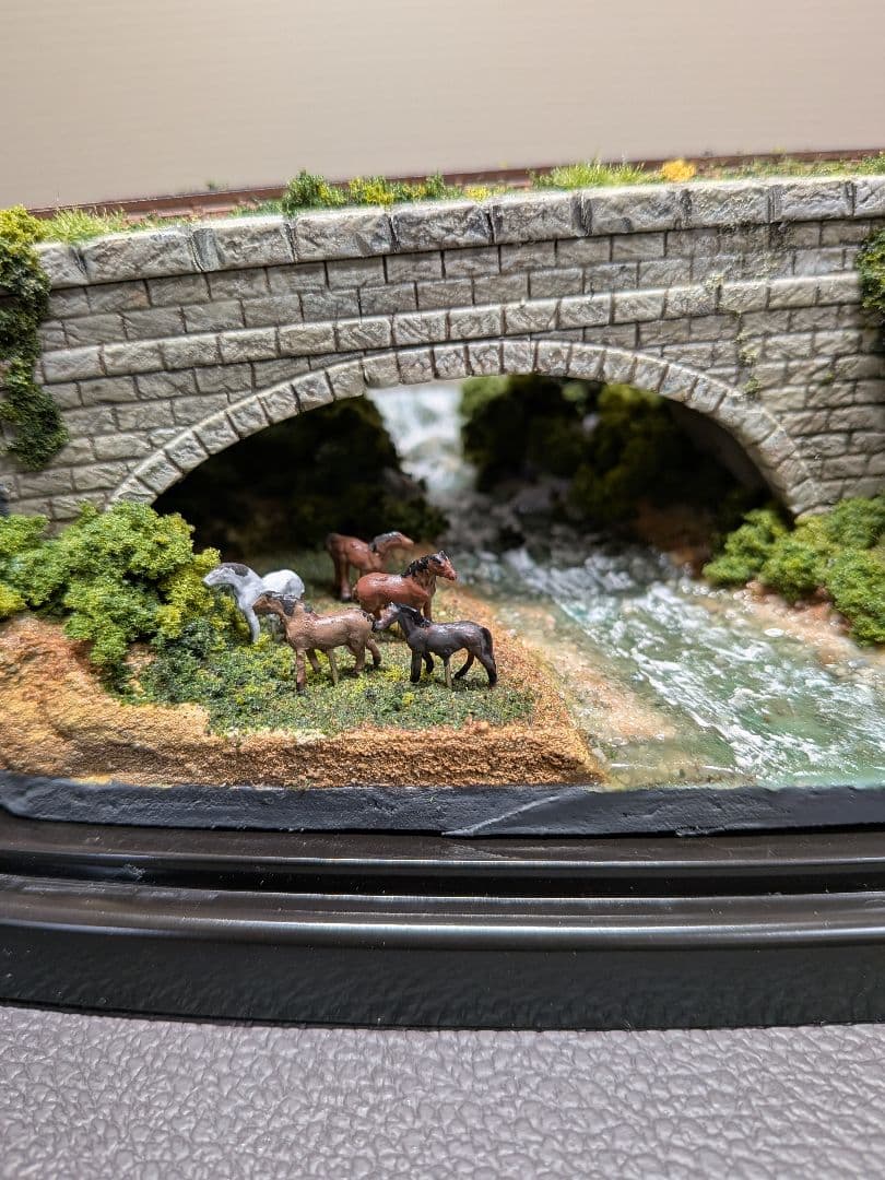 No.59鉄道Nゲージジオラマ車両付き(鑑賞用)