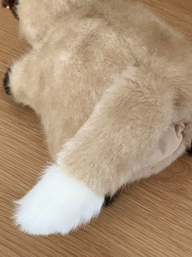 狐 キツネ 日本製 ぬいぐるみ ハンドパペット AVANCE 昭和レトロ