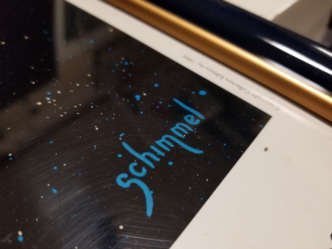 1992年　製作　シメール　ヴィンテージ　スペースエイジ　アート　ポスター