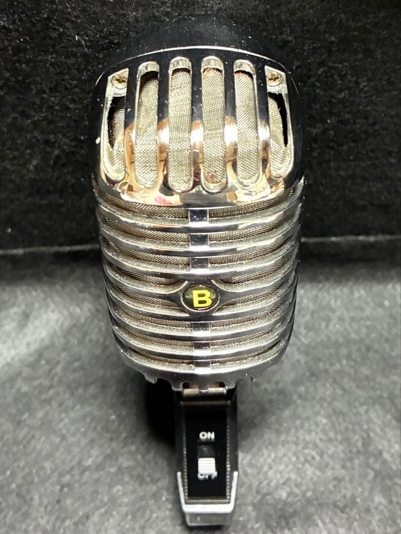 ガイコツマイク　ボーカルマイク　ロカビリー　マイクコード　付き