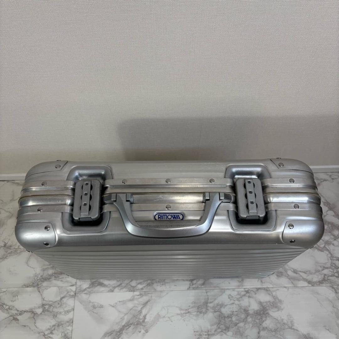 廃盤・美品 RIMOWA TOPAS リモワ 22L アタッシュケース アルミ