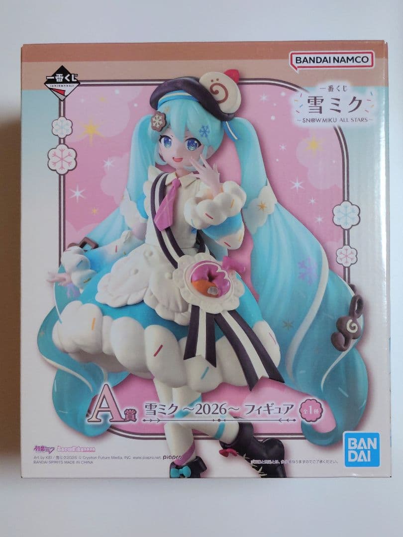 一番くじ 雪ミク 2026 A賞 フィギュア 初音ミク - メルカリ