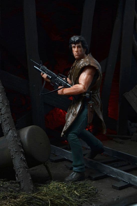 最終値下げ！新品　NECA ファースト・ブラッド　ジョン・ランボー　サバイバル