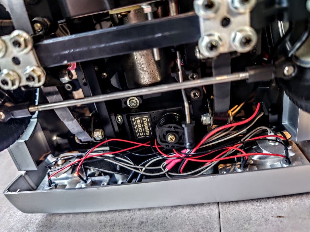 1/14 タミヤ メルセデスベンツ 1838LS ライト点灯 動作確認済み - メルカリ