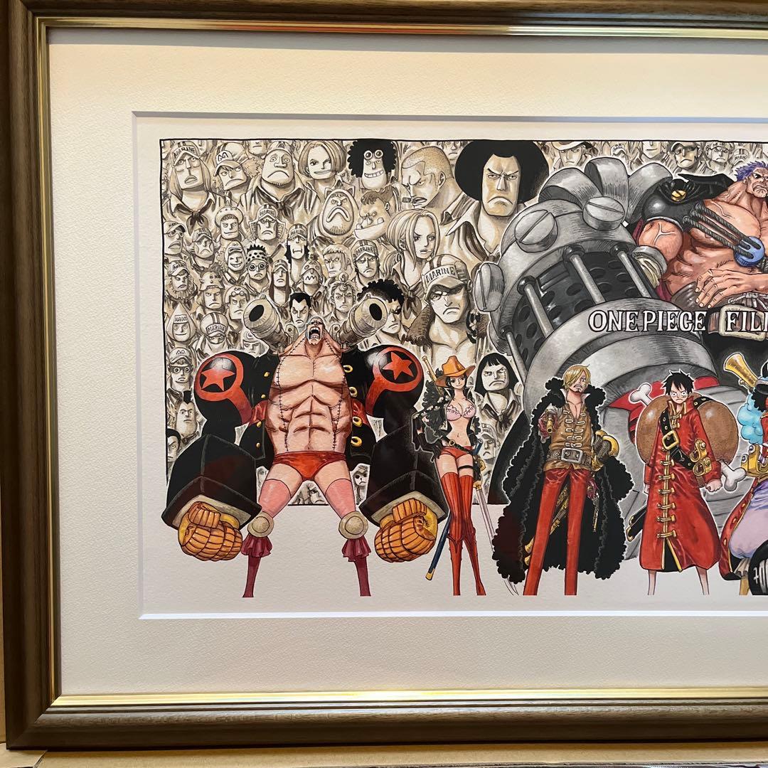 ワンピースFILM Z 複製原画 麦わらストア1周年記念