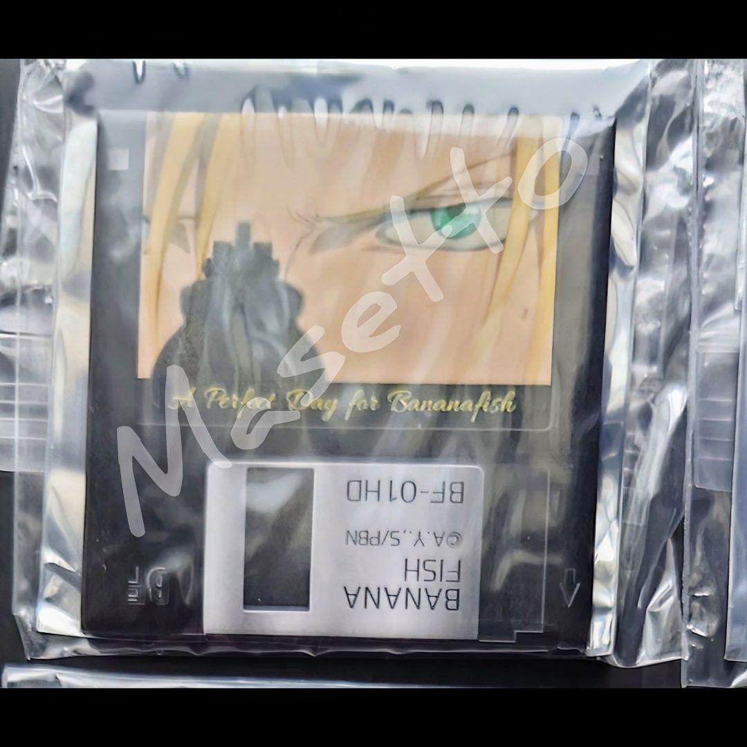 稀少品】バナナフィッシュ フロッピー風缶バッジ vol.1 セミコンプ