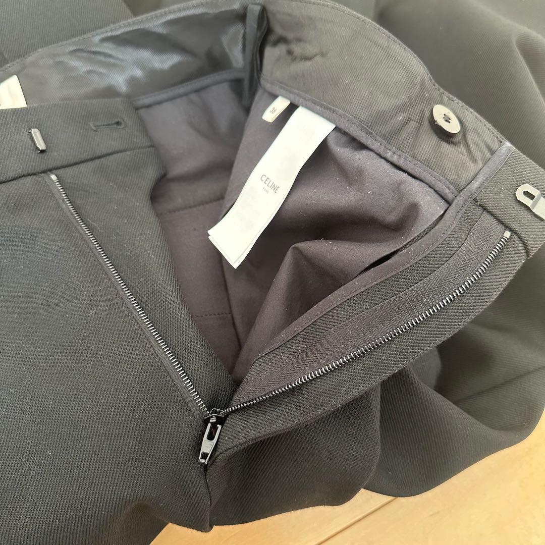 CELINE ブラック キュロットスカート 36
